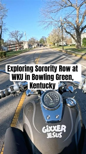 Exploring Sorority Row at WKU in Bowling Green, Kentucky
