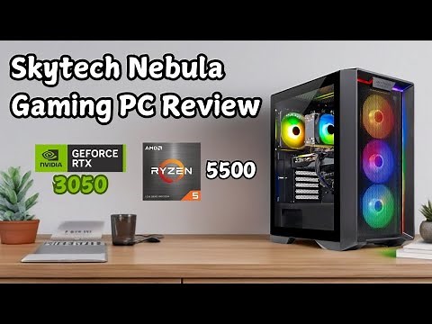 Skytech Nebula Gaming PC Review | Ryzen 5 5500 NVIDIA | RTX 3050 8GB GDDR6