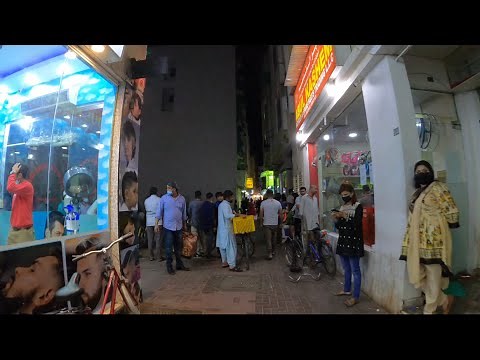 Bur Dubai Night Life- Bur Dubai City And Streets Walk At Night 4K 2022
