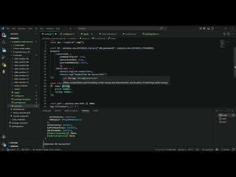 Creating a Simple Mongoose Schema | Node JS Tutorial