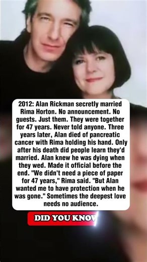 47 Years of Love, Then a Secret Marriage Right Before the End
