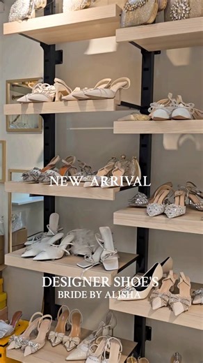 New Designer Wedding Shoes and Accessories at Bride by Alisha Store!