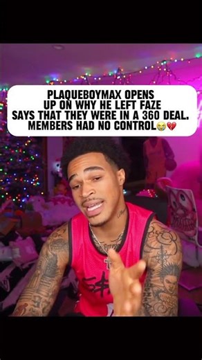Max On The Reason Why He Left Faze!😭❤️‍🩹 #kaicenat #plaqueboymax