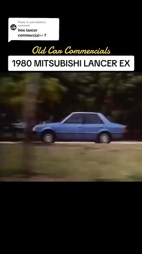 1980 Mitsubishi Lancer EX Vintage Car Commercial Compilation