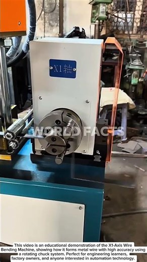 Advanced X1 Axis Wire Bending Machine – Precision Industrial Wire Forming Technology