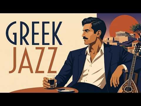 Greek Jazz · Moon Over Monastiraki | 1 Hour Bouzouki, Rebetiko & Piano
