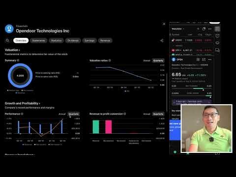 OPEN-01 两个月暴涨10多倍/新房产1号玩家/OPEN DOOR挺过死亡线#trading #美股 #投资 #股市 #股票