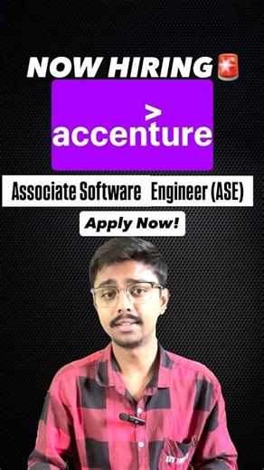 💻 Accenture Hiring 2025 | Software / IT Jobs Open | Freshers Apply Now!