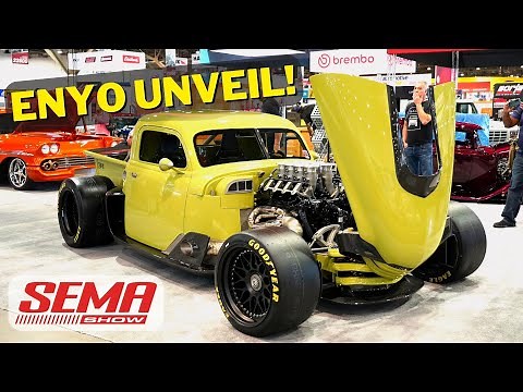 Ringbrothers '48 Chevrolet Loadmaster Pickup ENYO unveil | SEMA 2022