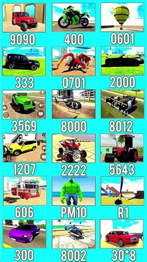 Indian Bikes Driving 3D || All NEW CHEATS CODES #shorts #short