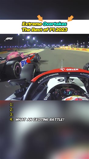 Unforgettable F1 Overtaking Moments You Must See