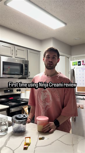 First time using Ninja Creami review #bodybuilder #review #ninjacreami #proteinicecream #ryse