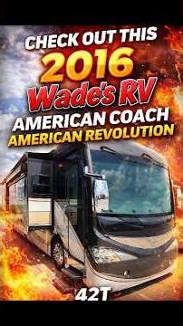 2016 American Coach American Revolution 42T #rv #rvlifestyle #gorving