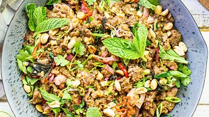 Spicy Thai Beef Larb RECIPE: https://www.eitanbernath.com/2020/08/02/spicy-thai-beef-larb/ | Eitan Bernath