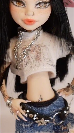 making custom ‘mini me’ dolls! full video posted! #dollcustomizer #ooakdollartist