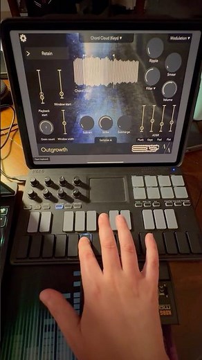 20251230 outgrowth chord cloud #synth #synthesizer