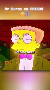 Mr Burns en PRISON 😳⛓️ #simpsons #bartsimpson #thesimpsons #homersimpson #homer #bart #springfield