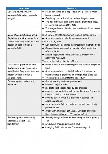Cambridge IGCSE Physics 0625 Common Questions and Answers (must memorize) #igcse #igcsephysics #cie