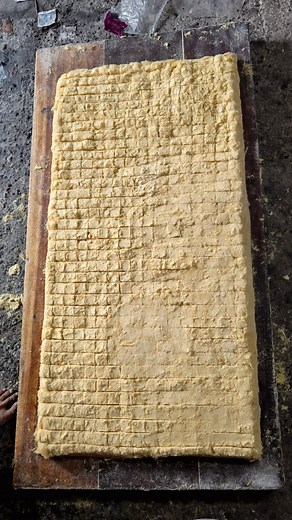 228K views · 341 reactions | Amazing Soan Papdi Making Process Inside Factory I Indian Street Food #streetfood #soanpapadi #short | Indian Food Vlog | Facebook