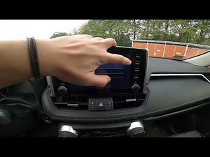 How to change the time on the Toyota RAV4