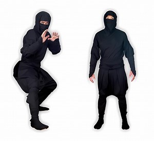Ninja Dress Shinobi Shozoku - Authentic Japanese Ninja Suit Outfit, Ninja Costume, Bujinkan Ninjutsu Uniform for Bushido Martial Arts - Etsy