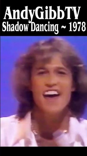 Andy Gibb TV “Shadow Dancing” 1978 Osmonds Special