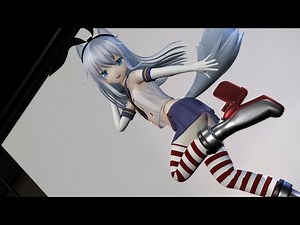 【MMD艦これ】 響 Hibiki 「ビビデバ / Bibbidiba」 4k