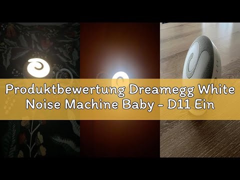 Produktbewertung Dreamegg White Noise Machine Baby - D11 Einschlafhilfe Baby Weißes Rauschen Sound M