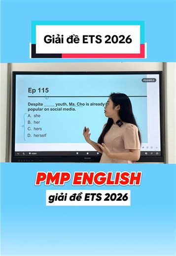 Giải đề ETS cùng PMP nhé các bạn #ets2026 #toeic #luyenthitoeic #toeicpmpenglish