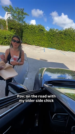 Pov: my dating life just me & my side older girlfriend on a road trip. She knows her role no relationship drama so far. She just divorce her rich husband #makeup #breakup #marriage #couple #couplegoals | calizoe