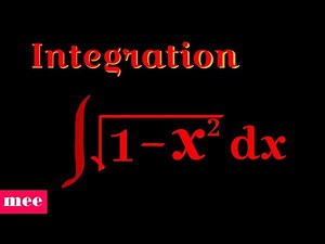 Integral of sqrt(1-x^2)