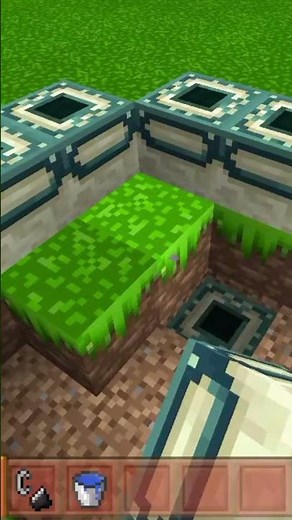 How to make end portal frame