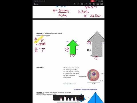 Math 20-2 - Reasoning - Lesson 2 - Scale Factors and Scale Diagrams