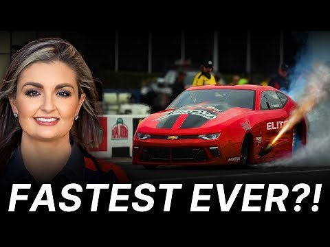 The INCREDIBLE Erica Enders Breaking All Speed Records at 215 MPH