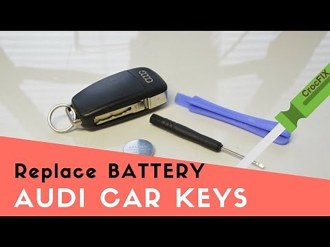 How to replace AUDI Car Key Battery