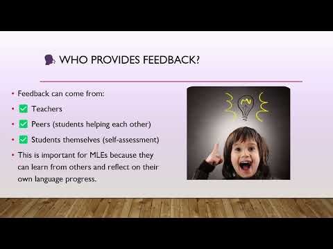 🎥Understanding Assessment & Supporting MLEs