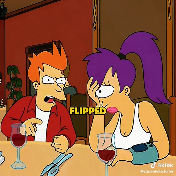 Leela enters a parallel universe.#cartoon #foryoupage #fyp #futurama #USA #tiktokfantasymoviecontest