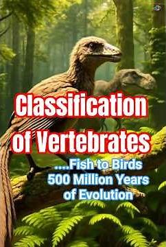 Evolution and 5 Simple Classifications of Vertebrates