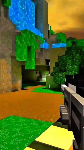 Minecraft Gun Mod Shooting 🔥 | Noob vs Pro BattleMinecraft #minecraft #shorts #noob