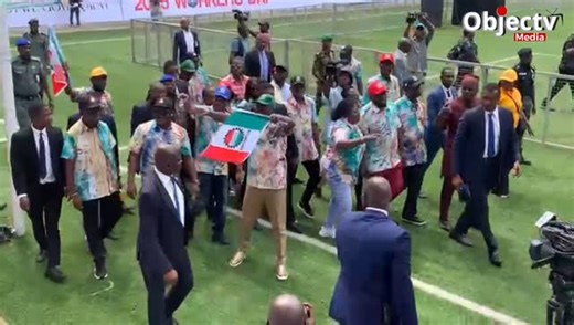 Workers Day: E-Hailing Drivers in Lagos Log-off App, Take App Operators’ Case to Gov. Sanwo-Olu @lagosstategovt @nlclagoscouncil @auaton_lagos | Objectv Media