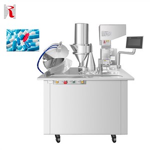[Hot Item] Semi Automatic Pharmaceutical Medicine Supplement 00 Powder Encapsulation Hard Gelatin Capsule Making Capsule Filling Machine
