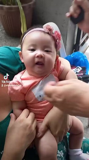 Seah's ear piercing journey ð��¶ð��»ð��¥ #baby #earpiercing. | Baby Lover