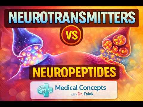Neurotransmitters vs Neuropeptides | Complete Physiology Explained