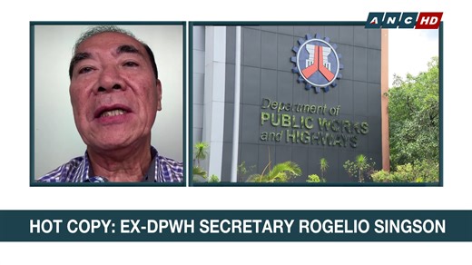 Former DPWH chief Rogelio Singson challenges Congress to suspend all flood control projects pending review. He cites the “5R” criteria, which he said he had adopted in implementing projects during his tenure as the agency’s head. #ANCHeadstart | ANC 24/7