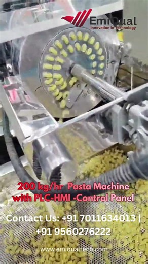 High-Quality Pasta Machine Production by EmiQual #pasta machine #emiqual #machine #macaroni
