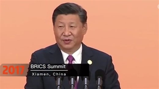 #BRICS countries, namely #Brazil, #Russia, #India, #China and #SouthAfrica, have maintained sound momentum of practical cooperation for 16 years. Since the pandemic began, the emerging-market bloc, which accounts for 23 percent of global GDP, has significantly promoted global economic recovery and high-quality development. | Xi's Moments