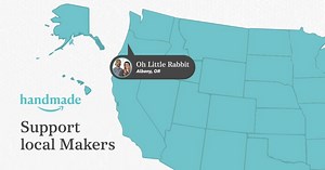68K views · 1.5K reactions | At Handmade, we believe our #Makers are what make us special. Their passion, creativity, and drive inspire us every day ✨ To support small businesses and their dreams, we've curated some unique, small-batch, carefully crafted products that are handmade and shipped by the local makers themselves, bringing us all #TogetherWithHandmade. Click to explore, and meet some of our fantastic regional Makers: https://amzn.to/2WDfGwl | Amazon Handmade | Facebook