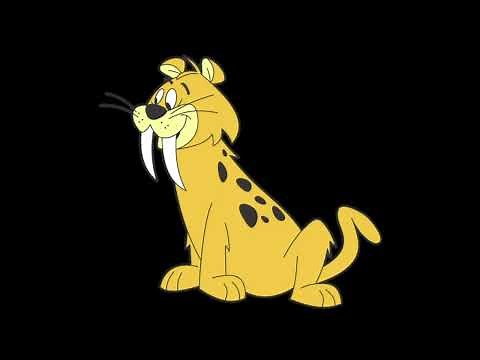 The Flintstones Baby Puss Saber-Toothed Cat Cartoon Sound Effect