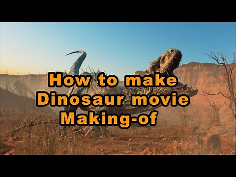 Indominus Rex Making of - How to make dinosaur animation