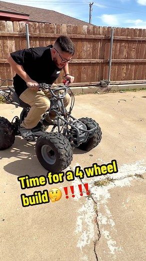 Time for 4 wheeler build 🤔 #predatorswap #predator212 #changeofplans #4wheelwr #atv #minibike #gokart @Build Break Repeat